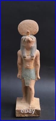 Rare Ancient Egyptian Pharaonic Antiques Horus Statue God of Falcon Unique BC