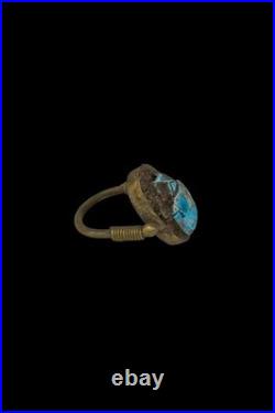 Rare Ancient Egyptian Pharaonic Ring Scarab Statue Antiques Egypt Antique BC