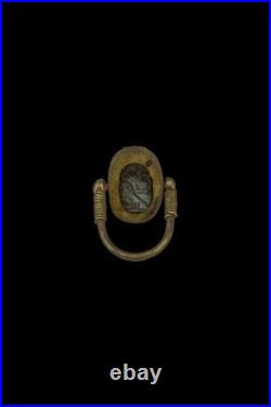 Rare Ancient Egyptian Pharaonic Ring Scarab Statue Antiques Egypt Antique BC