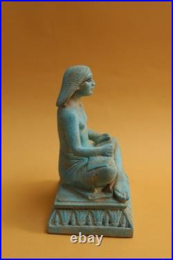 Rare Ancient Egyptian Pharaonic Scribe Statue of God Meaning Unique Antique BC