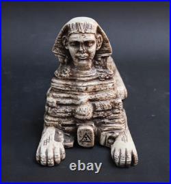 Rare Ancient Egyptian Pharaonic Sphinx Statue Antique Antiques Unique BC