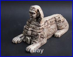 Rare Ancient Egyptian Pharaonic Sphinx Statue Antique Antiques Unique BC