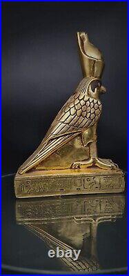 Rare Ancient Egyptian Pharaonic Statue of Horus Antique Antiques Collectible