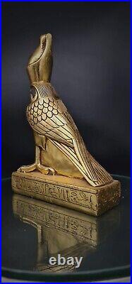 Rare Ancient Egyptian Pharaonic Statue of Horus Antique Antiques Collectible