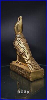 Rare Ancient Egyptian Pharaonic Statue of Horus Antique Antiques Collectible