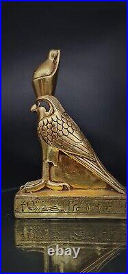 Rare Ancient Egyptian Pharaonic Statue of Horus Antique Antiques Collectible