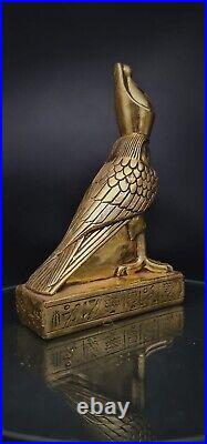 Rare Ancient Egyptian Pharaonic Statue of Horus Antique Antiques Collectible