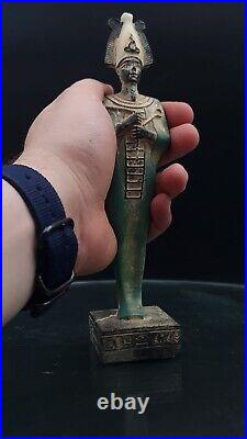 Rare Ancient Egyptian Pharaonic Statue of Osiris Antiques Unique Collectible