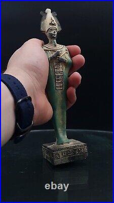 Rare Ancient Egyptian Pharaonic Statue of Osiris Antiques Unique Collectible