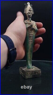 Rare Ancient Egyptian Pharaonic Statue of Osiris Antiques Unique Collectible