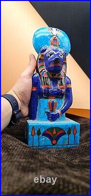 Rare Ancient Egyptian Pharaonic Statue of Sekhmet Antique Antiques B. C