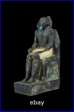 Rare Ancient Egyptian Statue Khafre King of Egypt Pharaonic Antiques Unique BC