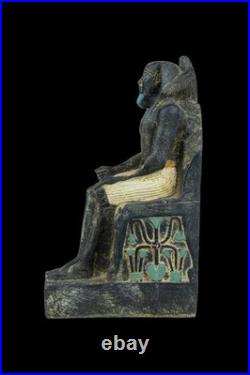 Rare Ancient Egyptian Statue Khafre King of Egypt Pharaonic Antiques Unique BC