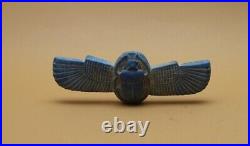 Rare Ancient Egyptian winged Scarabunique piece of Ancient Egyptian Antiquities
