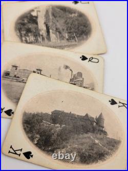 Rare Antique 1930's C & O- F. F. V. Railroad Via Washington Playing Cards-Complete