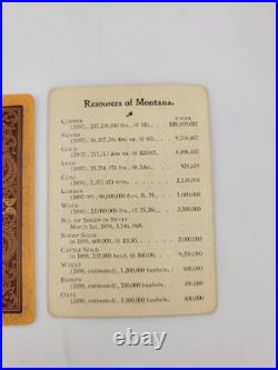 Rare Antique 1930's C & O- F. F. V. Railroad Via Washington Playing Cards-Complete