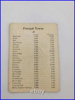 Rare Antique 1930's C & O- F. F. V. Railroad Via Washington Playing Cards-Complete