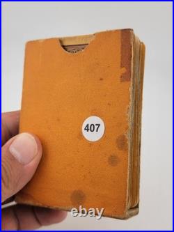 Rare Antique 1930's C & O- F. F. V. Railroad Via Washington Playing Cards-Complete