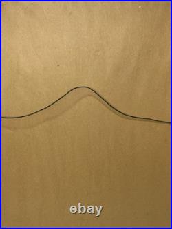 Rare Antique Ajanta Caves Maya Mother of Ajanta Buddha Handmade Frames Art 23.5