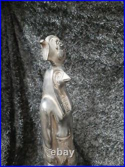Rare Antique Ancient Egyptian Statue Pharaonic of Horus Stone 1712 bc 30 Cm