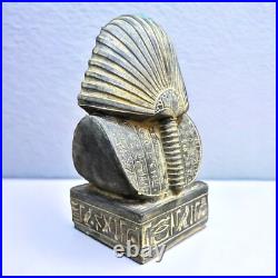 Rare Antique Egyptian King Tutankhamun Unique Statue Pharaonic Collectible BC