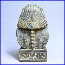 Rare Antique Egyptian King Tutankhamun Unique Statue Pharaonic Collectible BC