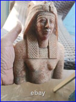 Rare Antique Egyptian Statue of King Thutmose III Ancient Pharaonic Art