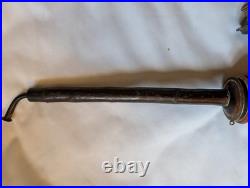 Rare Antique German Carved Wood Meerschaum Pipe 1840 Horse Design