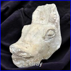 Rare Antique Hathor Statue Egyptian Pharaonic BC Unique Ancient Antiques