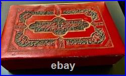 Rare Antique Leather Box/Case. Circa 1910-1920's