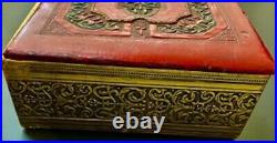 Rare Antique Leather Box/Case. Circa 1910-1920's