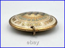 Rare Antique Medal FRATERNAL UNION Of AMERICA 2 Sided