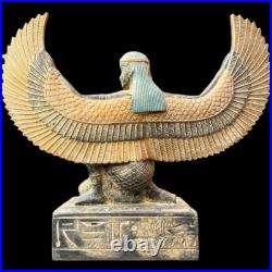 Rare Antique Pharaonic Stone Statue of Isis Ancient Egyptian Antiquities B. C