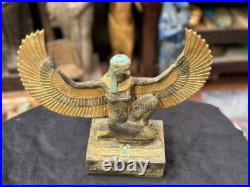 Rare Antique Pharaonic Stone Statue of Isis Ancient Egyptian Antiquities B. C