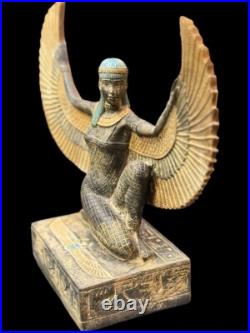 Rare Antique Pharaonic Stone Statue of Isis Ancient Egyptian Antiquities B. C