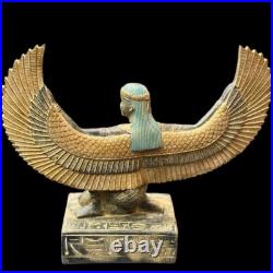 Rare Antique Pharaonic Stone Statue of Isis Ancient Egyptian Antiquities B. C