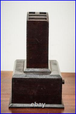 Rare Antique Royal Sovereign Pencil Co Wood Sign Retail Store Display Case