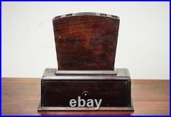 Rare Antique Royal Sovereign Pencil Co Wood Sign Retail Store Display Case