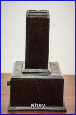 Rare Antique Royal Sovereign Pencil Co Wood Sign Retail Store Display Case