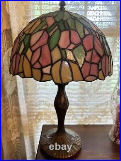 Rare Antique Tiffany 19 Tall Stained Glass Museum Lamp. CASH ONLY. Reduced $$