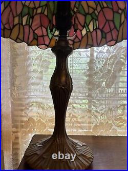 Rare Antique Tiffany 19 Tall Stained Glass Museum Lamp. CASH ONLY. Reduced $$