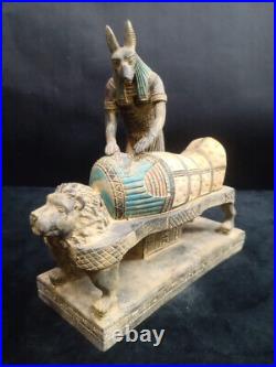 Rare Antiques Anubis statue God of the afterlife in the mummification process BC