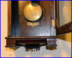 Rare Arthur Pequegnat Regulator No. 1. Antique Canadian Clock
