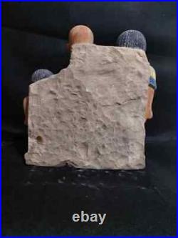 Rare Block Statue Ancient Egyptian Antiquities Egyptian family Symbol beauty BC