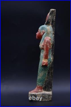 Rare Egyptian Antiques Of Antique Pharaonic Set Figurines Of Pharaohs Deities BC