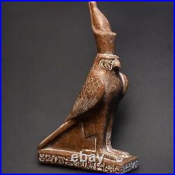 Rare Egyptian Antiques Statue God Horus as Falcon Bird Made Granite Egyptian BC