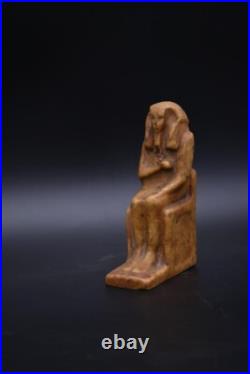 Rare Egyptian Antiquities Of Antiquity Pharaonic Statue Of Egyptian King Khafre