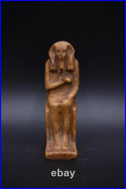 Rare Egyptian Antiquities Of Antiquity Pharaonic Statue Of Egyptian King Khafre