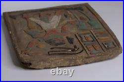 Rare Egyptian Art Antiquities Stela Relief Eye of Horus Sculpture Stone Egypt BC