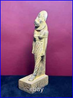 Rare Egyptian Statue God War Sekhmet Authentic Ancient Egyptian Antiquities BC